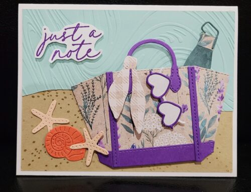 Facebook Live-“Notes & Totes” Summer Card